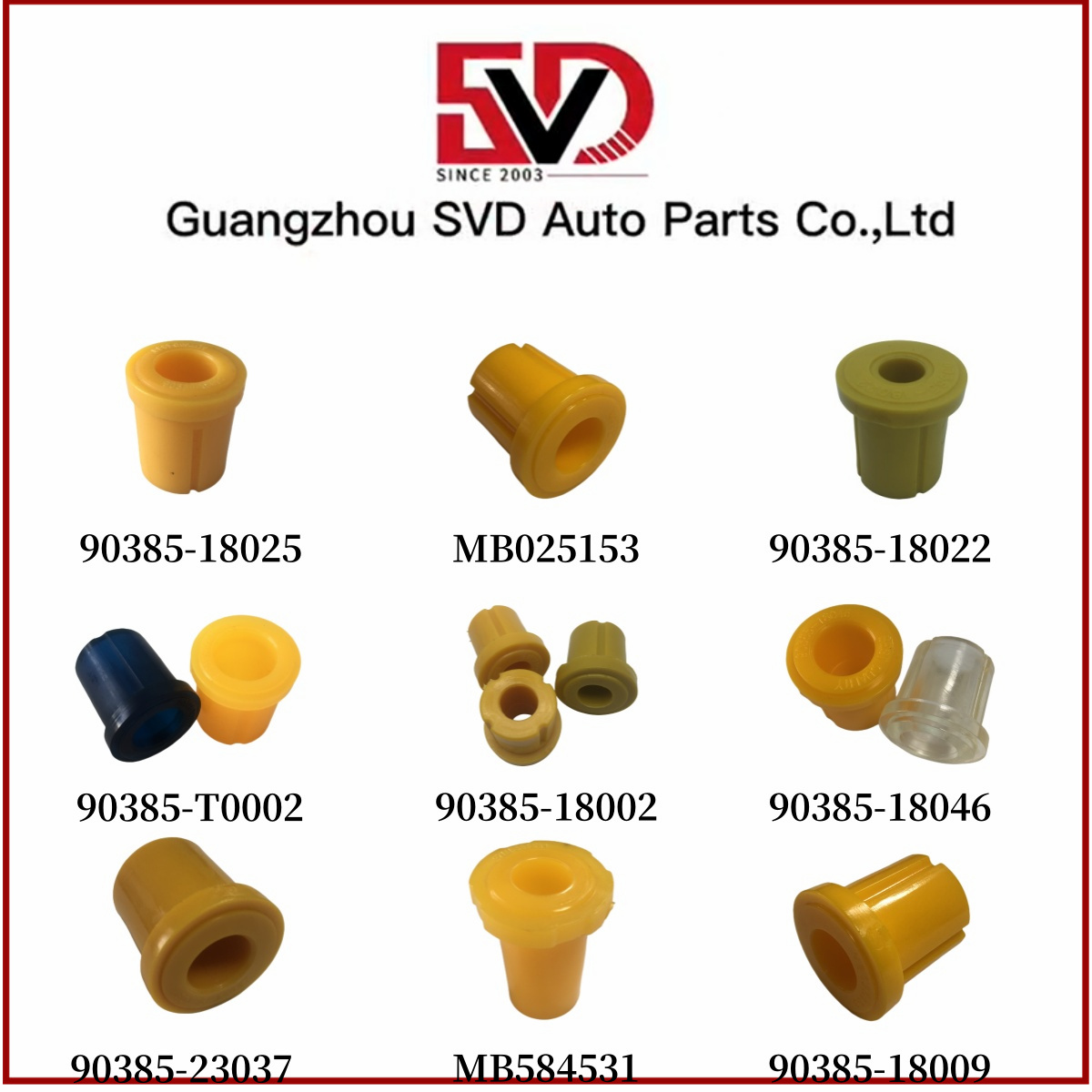 PU And Rubber Bushing