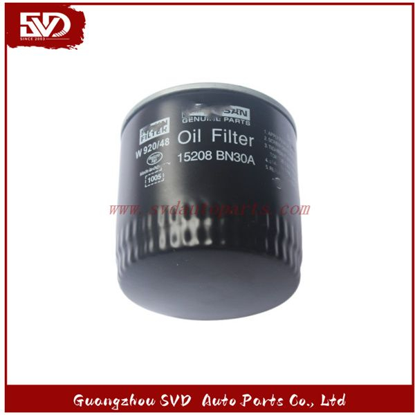 SVD-NS 15208-BN30A Oil Filter for Nissan