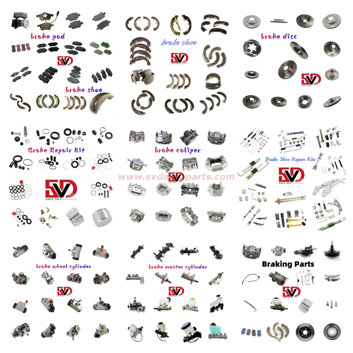 Brake Parts Brake System